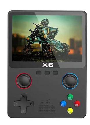 Ігрова портативна консоль x6 (монітор 3,5") (1000 ігор) salemarket