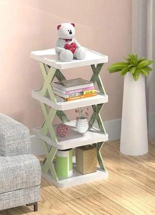 Оченка! проста складана полиця для взуття пластикова полиця для взуття (плохе паковання 2280)