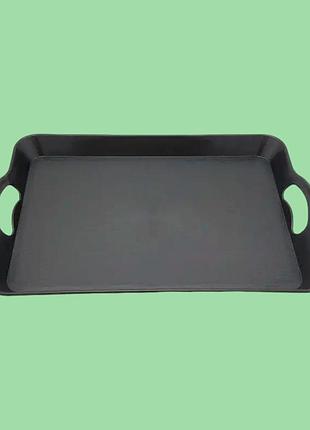 Поднос пластиковый прямоугольный для столовой разнос для кафе 42 * 28 / 35 * 24 cm h 3,5 cm variomarket