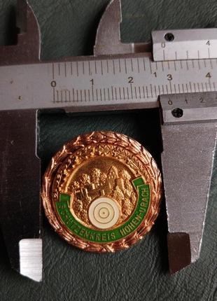 Монета стрелковый фестиваль значок продаю значок "schützenkreis hohen-urach"...