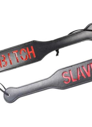 Бдсм шлепалка "slave" – садо-мазо