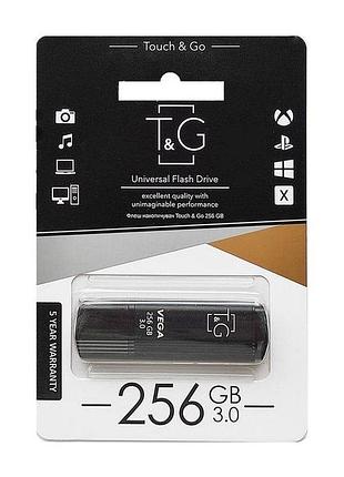 Флеш-накопитель usb 3.0 256gb t&g vega series 121 black