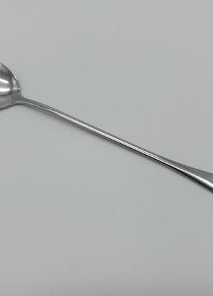 Ложка для коктейля барная длинная нержавейка аляска l 19,5 cm ложка бармена коктейльная из нержавеющей стали