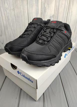 Кроссовки columbia outdor black red термо 41