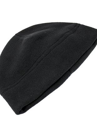 Тактическая шапка зимняя флисовая черная турция зсу под шлем военная всу