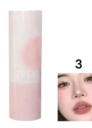 Стойкие румяна-стик blush stick cheek smooth natural mk052-03