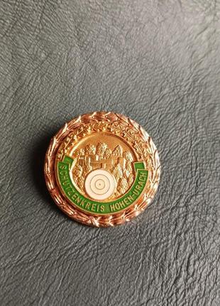 Монета стрелковый фестиваль значок продаю значок "schützenkreis hohen-urach"...