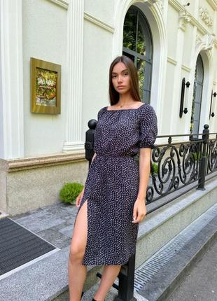 Сукня reload - flora, чорний