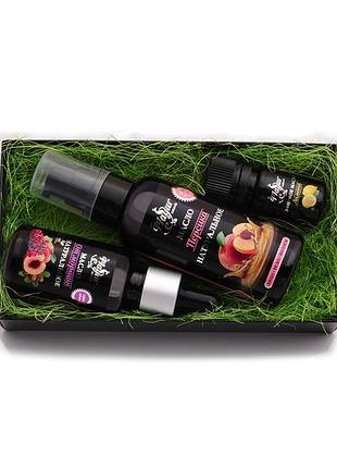 Подарунковий набір антивіковий "персик і лимон" 20