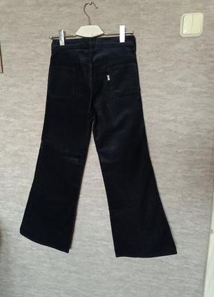 Винтажные джинсы вельветовые брюки клеш vintage big e levis levi's corduroy lightning zipper 70x лет