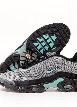 Чоловічі кросівки gorge green nike air max one color page number plus tn black grey 42-43