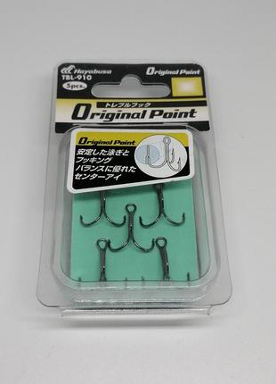 Крючки тройные рыболовные hayabusa original point n°6