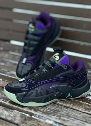 Кросівки air jordan luka 2 black/purple р 44