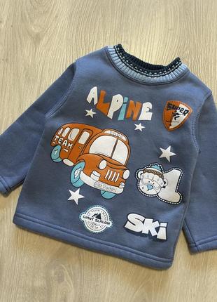 Теплая кофта размер 86