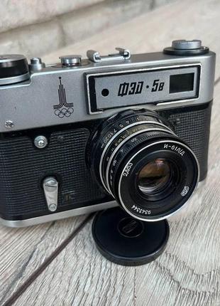 Ретро фотоапарат для домашнього декору   фэд 5в олімпійський