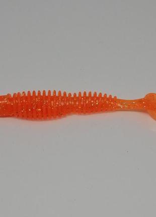Силиконовая приманка reins 3" bubbring shad 413 chika chika orange