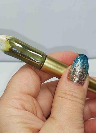Ручка подарункова декорована  авторськой намистиною lampwork