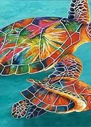 Алмазна вишивка. картина на підрамнику "морські красуні" , розмір 40х50см