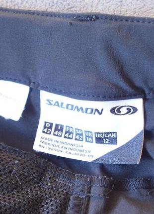 Жіночі трекінгові штани salomon climawind / 44 розмір8 фото