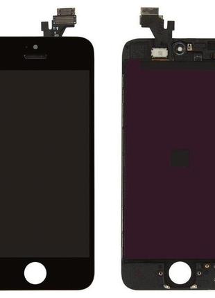 Дисплей для iphone 5 с сенсором чёрный