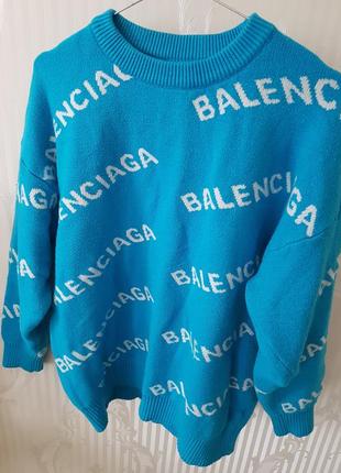 Balenciaga зимний свитер