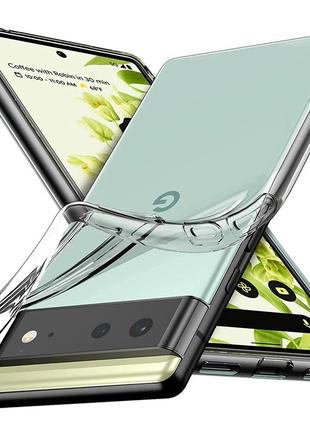 Прозрачный чехол для google pixel 6