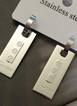 Серьги из медицинского золота stainless steel, xuping позолоченные
