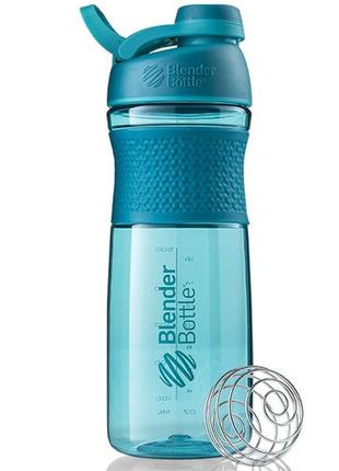 Шейкер спортивный (бутылка) blenderbottle sportmixer twist 28oz/820ml teal pro_740