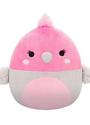 М'яка іграшка squishmallows – какаду джейла (19 cm)