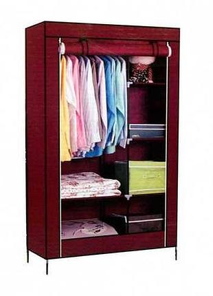 Шкаф складной тканевый storage wardrobe 88105 складной тканевый (105*45*175 cм)
