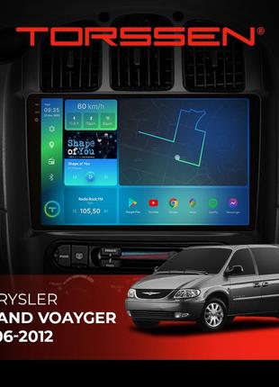 Штатна магнітола torssen 2k chrysler grand voayger 2006-2012 f10464 4g carplay dsp