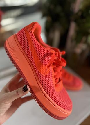Кросівки nike air force прмаранчеві, 37 розмір