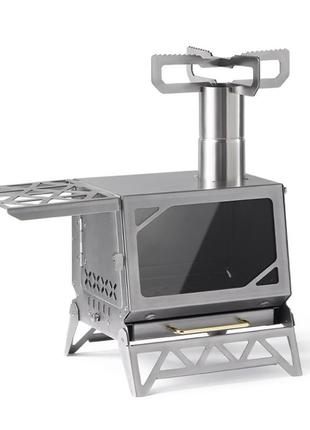 Кемпинговая печь твердотопливная naturehike cnk2300cw020