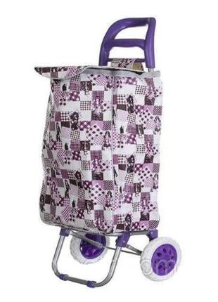 Сумка хозяйственная на колесах, тачка (сумка на колесах)