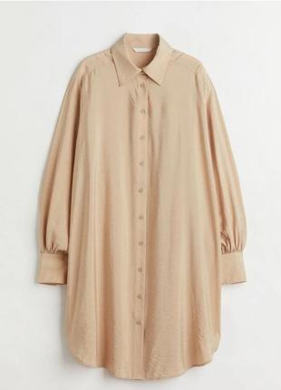 Платье рубашка h&m