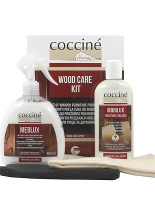 Wood care kit – набір засобів догляду за дерев'яними меблями coccine ( ​​польща)
