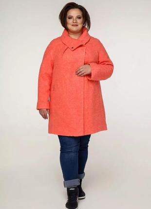 Пальто в-1208 art.6484 teddy bouclet тон 1042