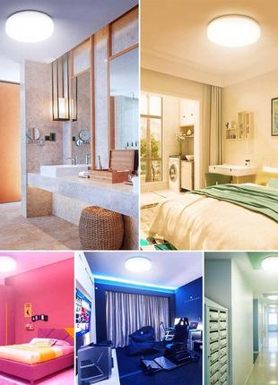 Светодиодный потолочный светильник lepro smart с регулируемой яркостью, потолочный светильник3 фото