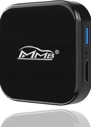 Бездротовий автомобільний адаптер mmb wireless carplay android hdmi мультимедійний bluetooth адаптер в авто