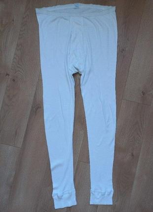 Schiesser термобелье мужские лосины в рубчик 100% хлопок xl размер