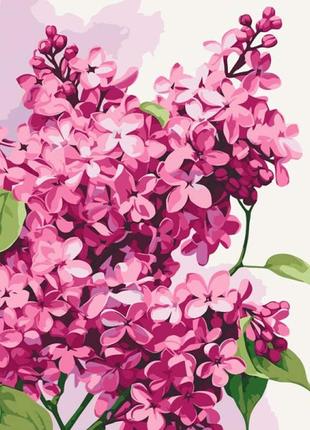 Набір для розпису "бузок" 40*50 см