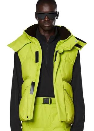 Нюанс!! водонепроницаемая мужская жилетка жилет rains show block puffer vest 22620