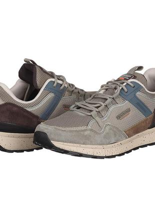 Мужские серые текстильные кроссовки baas 03341