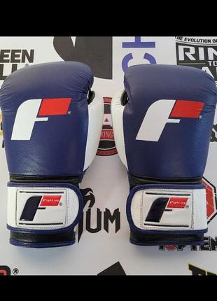 Fighting sports 12 oz 14 oz боксерские перчатки для бокса 14 унций кожа натуральная 12 унций
