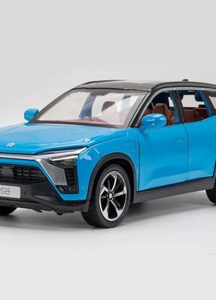 Машинка металлическая электромобиль nio es8 игрушка