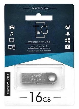 Флеш-накопичувач usb 16gb t & g 026 metal series