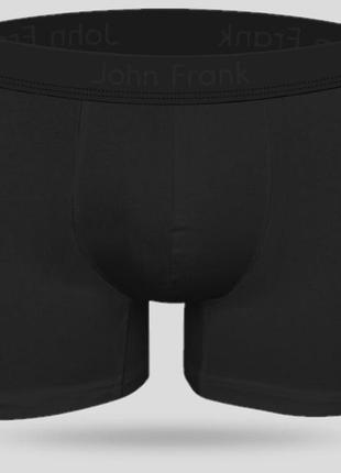 Труси чоловічі модальні боксери john frank jfbmodna01 black