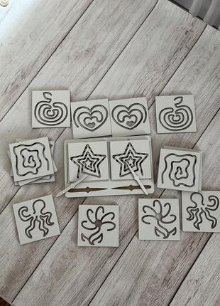 Міжполустурні дошки (дидактичні карти). монтессорі. розвиваюча дошка для дітей. міжполушарні дошки.