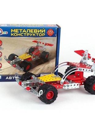 Km4920 дитячий конструктор металевий автодакар тм техноком