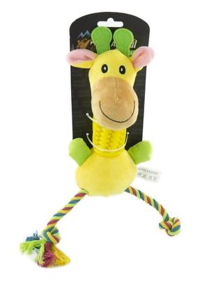 Іграшка animall grizzzly жираф для собак 30х13х10 см (6914068020075)